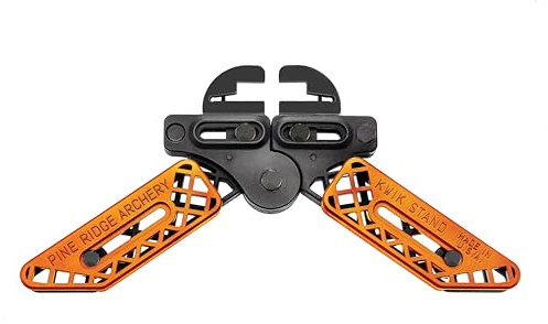 Pine Ridge Archery unisex adult Kwik Stand Bow Support, Orange, Universal US