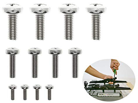 VESA TV Screws Set for Wall Mount Bracket - Screws for TVs All Brands - Please Read Description Before purchaing H01B