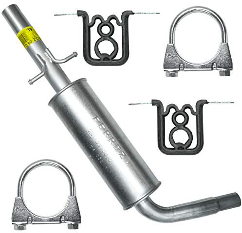 Auspuff Mitelltopf Mittelschalldämpfer für Audi A3 8L Seat Leon I 1 1M Toledo 2 II Octavia 1 I 1U