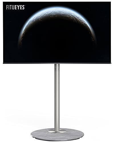 FITUEYES TV Ständer TV Stand für 32 bis 60 Zoll Höhenverstellbar Drehbar TV Standfuss Fernsehständer mit Luxuriösen Design Max. VESA 400 * 400mm