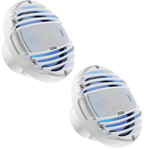 Hertz HMX 6.5 LD-TW coppia coassiali marine 2 vie 165mm, 150W | polipropilene, tweeter PEI 36mm, 6,5 pollici, 75W RMS, 4 Ohm, 89 dB, water jet tested, 50-25000 Hz, magnete in ferrite