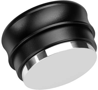 Normcore 58.5mm Palm Tamper, Espresso Coffee Tamper Built-In 30lb Spring with Stainless Steel Flat Base, Barista Coffee Hand Leveler Tamper Compatible with 58mm Portafilter