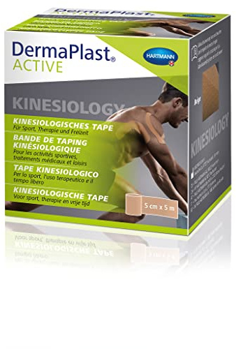 DermaPlast ACTIVE Kinesiology Tape beige, 5 cm x 5 m