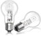 TobeBright Bombillas Halógeno E27 100W Regulable Bombillas luz calida 2700K A55 Globe Transparente Tradicional Bombilla Halógeno E27 860lm AC220-240V Bombilla Bajo Consumo, Paquete de 2