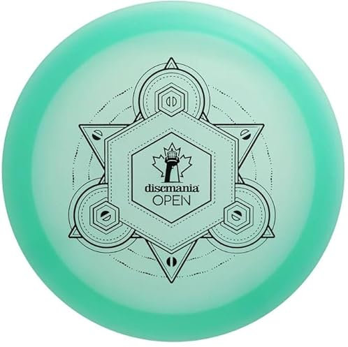 Discmania Color Glow FD3 Golfscheibe mit offener Scheibe [Farben können variieren]