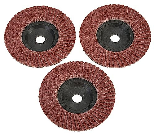Schleifmittel Flap Wheel Schleifen Polieren, 75mm Vorrichtung Schleifscheibe Klappenschleifset Teile Polieren Elektrowerkzeug Reparatur Runde Schleifpapierräder Schleifwerkstatt