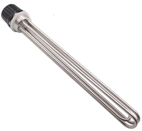 KEBLIN 1pc 220v 10kw Electric Immersion Type Heating Element Water Heating Element With 2 BSP Thread