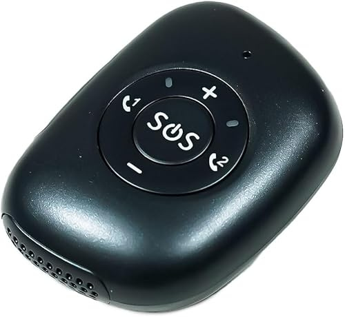 Monty Soul Dispositivo de seguridad portátil con GPS en tiempo real, llamada SOS, geofencia y detección de caídas, administrable por aplicación, ideal para personas mayores, niños y personas frágiles