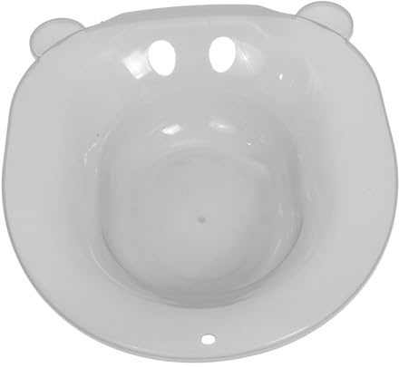 Homoyoyo Sitzbadewanne und Stabil Tief Genug mit Einzigartigem Design aus Pp für Frauen für Umfassende Sitzbäder zur Anwendung bei Nachsorge nach Geburt
