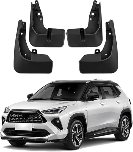 Per Toyota Yaris Cross GR 2023 Paraspruzzi Auto Anteriore Posteriore Paraspruzzi Impermeabile Parafanghi Anticollisione Accessori Auto, Senza Bisogno di praticare Fori