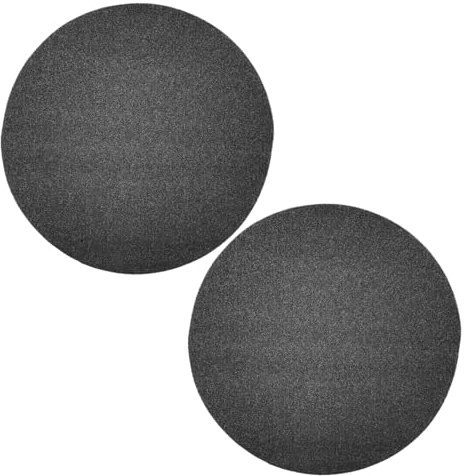 HEMOTON Tappetino Antispruzzo Rotondo 40 Cm in Spugna Assorbente per Cambio Olio Auto, Filtro Protettivo per Coppa Olio, 2 Pezzi per Officine Meccaniche e Manutenzione