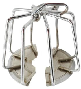 Jaula protectora de cabezal de rociador contra incendios para cabezales de aspersor montados en paneles de yeso de 1,27 cm, protector de metal, cubierta de cabezal de rociador de incendios, modelo C