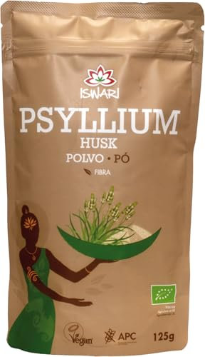 Iswari Cascara De Psyllium 125Gr; Bio 1 Unidad 400 g