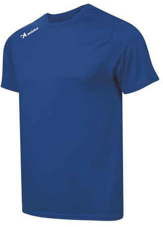 Maglietta Sportiva Unisex da Adulto a Maniche Corte in Rete | Abbigliamento Sportivo Estivo Traspirante ad Asciugatura Rapida | Magliette da Palestra per Allenamento Casual e Fitness