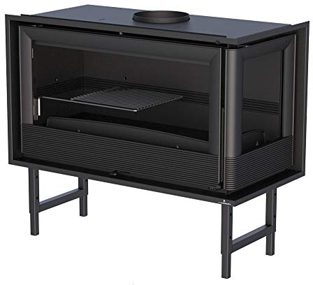 BRONPI Estufa DE LEÑA INSERTABLE Modelo PARIS-90 E D