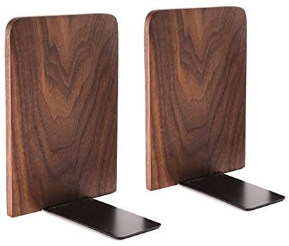 Heiqlay Buchblock, Buchstütze, Buchstütze, Buchstütze, Buchstütze, Buchstütze, Buchstütze, Buchstütze, rutschfest, 17 x 13 cm, für Zuhause, Büro (quadratisch)