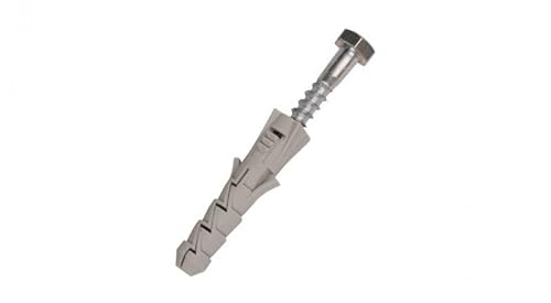 koelner 50 Stück Dübel FIX-12/60 fi12 mit Sechskantschraube 12 x 60 mm, 5906675160825