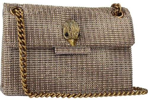 KURT GEIGER LONDON FABRIC MINI KENSINGTON Oro N/A