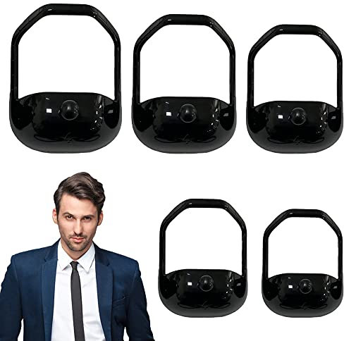 Sixfolo 5 Sizes Goatee Shaving Template,Goatee Beard Shaper Tool Beard Trimmer Stencil Beard Styling Tool for Men DIY Trimming Supplies
