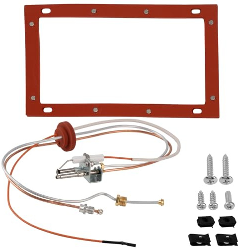 Pilot and Igniter Assembly Replacement Kit SP20075 SP20305A for Natural Gas Water Heater Compatible with Rheem, Protech, GE