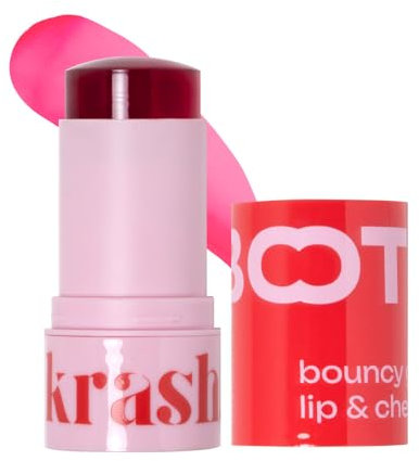 KRASH KOSMETICS BOOTYful Foreplay Fuchsia, Farbe für Wangen und Lippen, Gelatine, 30 g, natürliches Finish, einfache Anwendung, leichtes Gefühl, vegan
