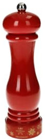 Brandani 51018 Macinapepe Christmas Rosso - ABS/Ceramica - Ã˜ 6 x 21 cm