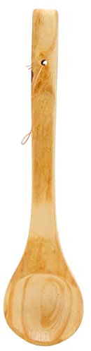 Holz-Sauna-Schöpflöffel, Großes Fassungsvermögen, Langer Griff, Tragbar, Holz-Sauna-Schöpflöffel, Sauna-Schöpflöffel für Tee, Wein, Wasser