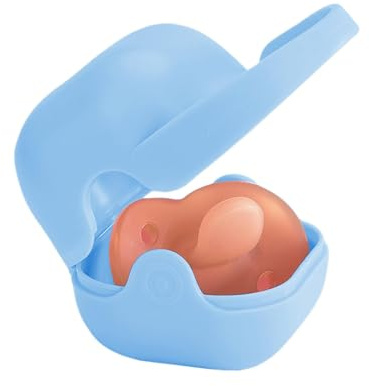 Schnullerhalter – Baby-Schnullerbox | PP-Schnulleretui | Schnullerbox für den Außenbereich | Schnullerhalter für Reisen, blau, Refer to description, Uni