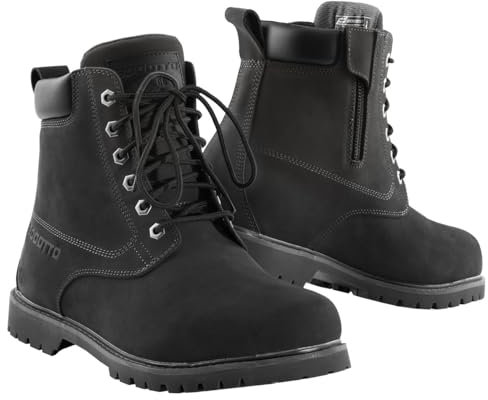 Bogotto Havoc wasserdichte Motorrad Stiefel, schwarz, 41
