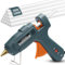 YESLUSY Pistola Silicona Caliente, Pistola a Caldo per Colla con Doppia Temperatura da 60W/100W, Con 15 Colla Stick(11mm x 200mm) per Il fai da te, l'artigianato e le riparazioni