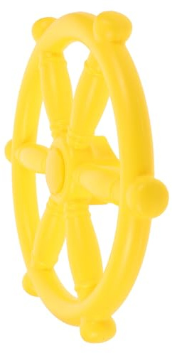 Milisten Outdoor Pirate Ship Steering Wheel Weatherproof Plastic Playground Accessory for Backyard Playhouse Treehouse and Climbing Frame Interactive Imaginative Play with Easy Installation