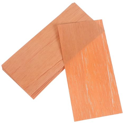 Hohopeti Cedar Sheets for Cigar Humidors 10pcs 150x65mm 0.3mm Thick Cigar Box Wood Chips Humidifier Accessories and Aroma Maintenance