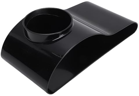 JTLB Aquarium Tunnel Underground Plastic Hideout Cave Fish Shrimp Fish Tank Decoration (Black)