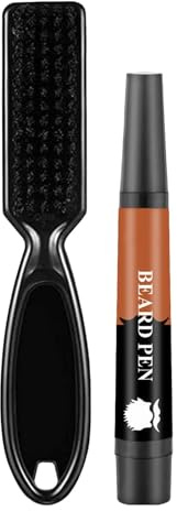Bartfüller für Männer - Langanhaltendes Schnurrbart-Stylingwerkzeug - Bartkonturen Stift - Für Reise, Party, Hochzeit, Date, Arbeit, Bühne, Kostüm, Urlaub, Geschäftstreffen, Barber,