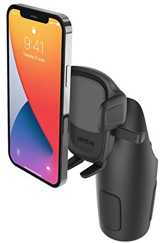 iOttie Easy One Touch 5 Getränkehalter-Halterung – Universelle Fahrzeug-Halterung für iPhone, Google, Samsung, Moto, Huawei, Nokia, LG und alle Anderen Smartphones.