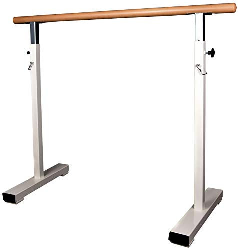 Mobile freistehende Ballettstange aus Holz, höhenverstellbar 10 kg - 180 cm