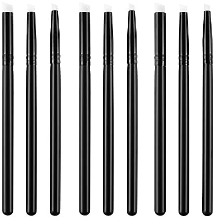 Detaillierte Tintenmischpinsel für Kartenherstellung,Kunst,Mischwerkzeug,Zeichnen, Basteln,Kunstbedarf,Tintenmischen,Stempeln,Hintergrundkarten,Schablonen,Stanzen, Scrapbooking Bastelwerkzeug 9 Stück