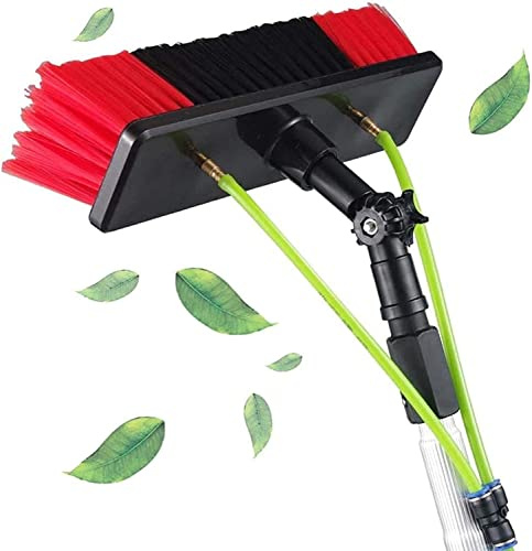 PiurUf Kit Asta Idrica, Asta Lavavetri, Pulizia Pannelli Fotovoltaici e Solari, Set Lavaggio Attrezzatura Prolunga Spazzolone Pulizia/12Ft/3.6M