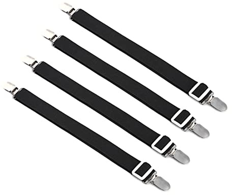 Tendeur Drap Housse 4pcs Réglable ELASTILATILATE DE COUPE DE COVIER PORTE PORTE PLATE DE LIGHT FEUILLE DE LIGHTS STRATS POIGNES DE CORPS DE CORDON DE CORDON DE CORP Clips de Housse de Couette ( Size :