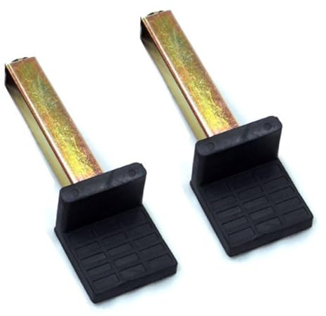 Cavalletto di montaggio per moto, 2 pezzi, robusto supporto per cavalletto per moto, ruote oscillanti, gancio per mountain bike e bici da corsa