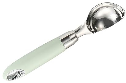 Acouto Helada Socadora Suave de Acero Stainl Holte de Acero Multifunción Molteo de Cupcake para Cocina C Bar Bar de Helado o Masa de Porción para Hornear Esta Cucharada Es