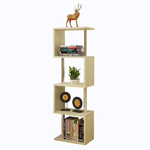 WTLONBF Umweltfreundlicher Zeitschriftenhalter aus Holz, Deko-Ständer für Zeitschriften im Wohnzimmer/Flur/Eingangsbereich, Literaturständer für das Home-Office (Beige)