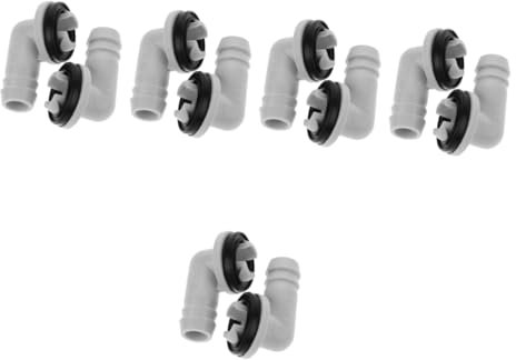 ABOOFAN 10pcs Drain Hose Connector Air Conditioner Drain Pipe Fitting for Window Unit
