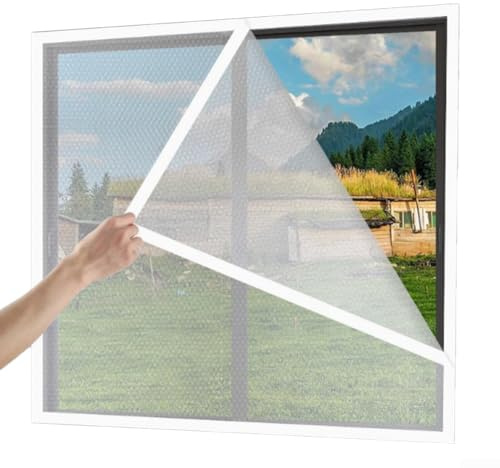 Homeponnew Fenster-Isolierfolie, Hitzeschutz, doppelt verdickt, 4 mm, PVC, Luftpolsterfolie, Winter-Zugluftschutz, Thermovorhänge für Tür, Fenster, schalldicht, winddicht, transparent, 120150 cm