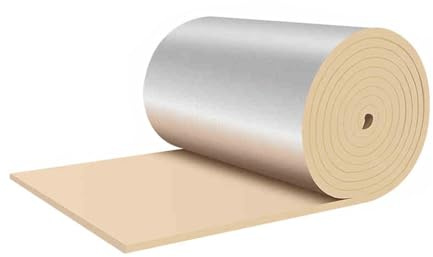 Tapis d'isolation phonique, résistant à la Chaleur pour Toit et Murs, Feuille d'aluminium autocollante, pour Voiture, Artisanat, Meubles, Protection, Remplissage des espaces, Isolation Therm
