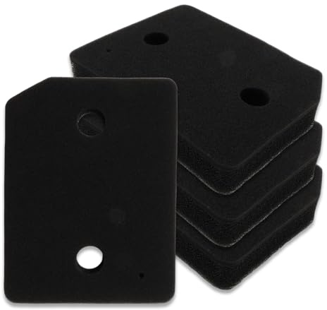 MospdyGear 4Pcs 9164761 Foam Filter Toe-kick Filter, Replacement for Miele T1 Series Heat Pump Tumble Dryers