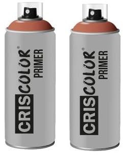 pcmoviles Pintura Spray Multicolor Profesional 400ml Adecuado Metal Madera y Plástico - Color SPRAY IMPRIMACION PRIMER ROJO OXIDO 400ML (Paquete de 2)