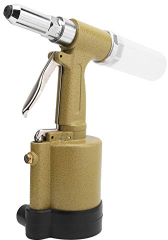 Marhynchus Pistola Remachadora Neumática Hidráulica KP-702, Remachadora de Aire de Aluminio de Aviación con Estructura de 3 Garras para Remaches de Acero/Aluminio, Bricolaje y Fabricación (Estilo de