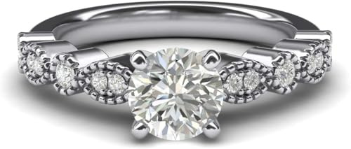 YTBHSHXZ Bague de fiançailles sertie diamants simulés taille marquise et point, avec alliance assortie