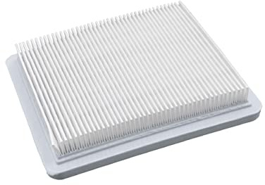 vhbw filtro dell'aria in carta sostituisce STIGA 1111-9204-01, 118550257/0, 18550257/0 per tagliaerba - 13,2 x 11,5 x 2,1 cm, bianco